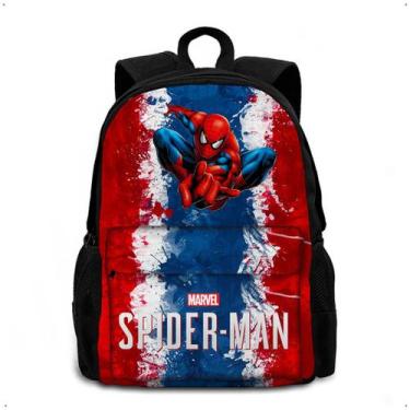 Imagem de Kit Mochila Bolsa Escolar Com Rodinha Carrinho Para Viagem + Estojo Po