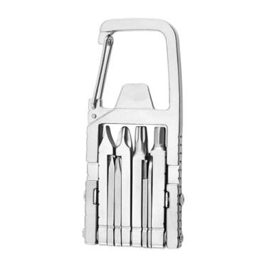 Imagem de Baoblaze Faca de Bolso Multifuncional de Chave de Fenda Multitool para Caminhada de Pesca