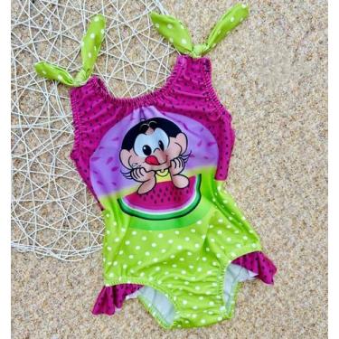 Imagem de Body Maio Suplex Infantil Magali Rosa 02 - Joaninha Baby, 03 ANOS A 06