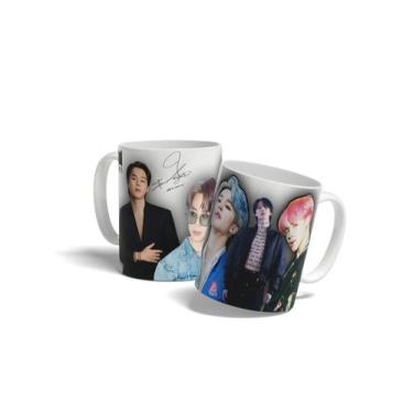 Imagem de Caneca BTS Integrante Park Jimin - Lorraine Canecas, Branco