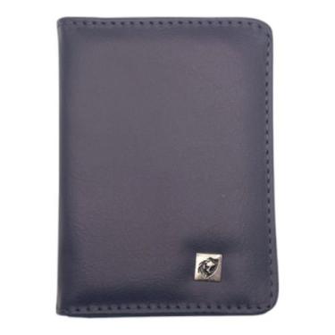 Imagem de Porta-Cartão Masculino material sintético RFID Compacto 3 Cartões CNH 