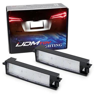 Imagem de iJDMTOY Kit de luz de placa de licença de LED 3W compatível com Toyota RAV4 (XA30) 2006-2012, alimentado por diodos LED branco xenon 18-SMD
