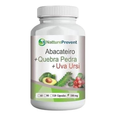 Imagem de Abacateiro + Quebra Pedra + Uva Ursi 500mg - 60/90/120 Cápsulas | 1 Cápsula 3 Vezes ao Dia (120)