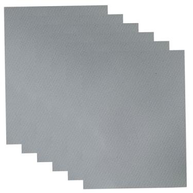 Imagem de Patch de colchão de ar, 6 peças de remendos infláveis de reparo de bote para barco inflável canoa caiaque, cor cinza/15 x 10 cm