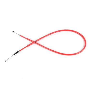Imagem de Cabo de embreagem para Suzuki GSXR 600 750 2011-2024 L1-L9, linha de fio inoxidável e acessórios de reposição de motocicleta de borracha, peças vermelhas