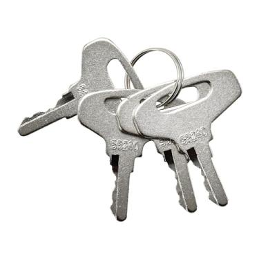 Imagem de Firmusparts 4 peças de chave de ignição 55240 66711-55240 66711-55140 compatível com trator Kubota B20 B5100 B6100 B6200 B7100 B7200 B8200 B9200 F2000 AD. 70 ml 3500 GL-4500S GL-5500S GL-6500S