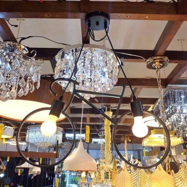 Imagem de Pendente Tupiara Bike Light Pt 2 Lamp E27 Fd002-02x