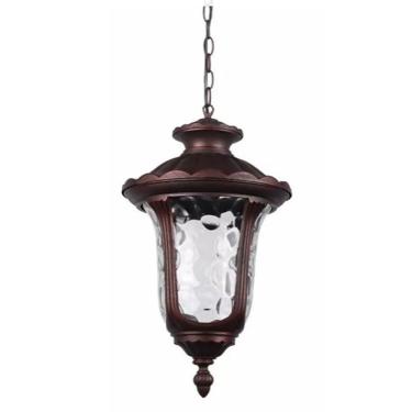 Imagem de Pendente Tupiara Oxford Aluminio Cafe Fosco Jateado 1202epca