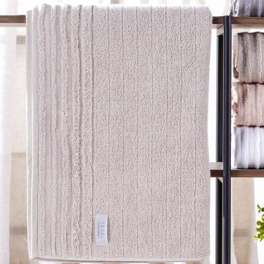 Imagem de Toalha De Rosto Glamour 100% Algodão 450g/m² 50x80cm Pergaminho