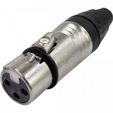 Imagem de Conector Cannon Fêmea 3 Polos Metal Jccn0017 Storm - Pct...
