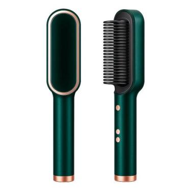 Imagem de Escova Alisadora e Secadora 5 em 1 Bivolt com Cerdas De Cerâmica e Íon