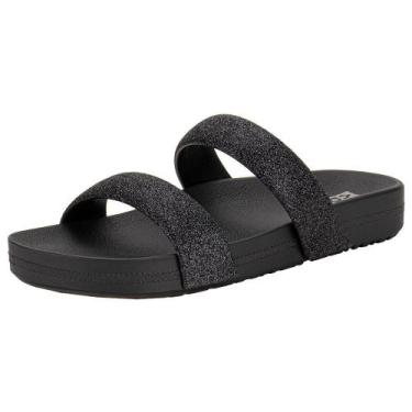 Imagem de Tamanco feminino flat bestie zaxy 19206, Preto, 37