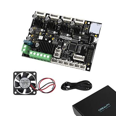 Imagem de Lokkr Creality Nova Placa-Mãe Silenciosa De Código Aberto E3 Free-Runs Tmc2209 32 Bits Atualizada + Ventilador Resfriamento Axial 24V 4010, Para Impressora 3D Ender-3/S/3Pro/3 Neo/V2 Neo/3 Max Neo/E
