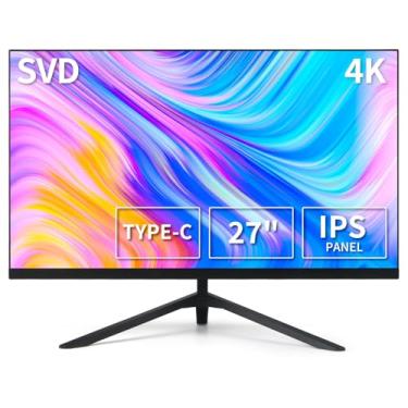 Imagem de SECURITYVIDEODIRECT Monitor De Segurança Svd 4K De 27 Polegadas, Tipo C, Sincronização Adaptável, Tela Uhd 3840X2160 Ips Hdr, 3 Hdmi, 1 Displayport, Filtro 3D Comb, 60 Hz, 5 Ms, Ângulo De Visão De 1
