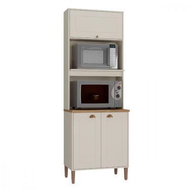 Imagem de Paneleiro Microondas Tunisia Atualle Off White Com Canelato