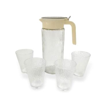Imagem de Conjunto de Jarra 1L com 4 Copos N244538-4 - Quanhe