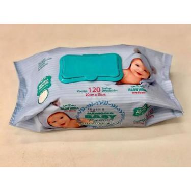 Imagem de Toalhas Umedecidas Marigold Baby 120 unidades - Kaori 