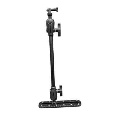 Imagem de Vaveren Suporte de câmera para caiaque, acessório para caiaque, poste de alumínio, suporte para câmera esportiva para pranchas de stand-up paddle, rafting e, Pequeno