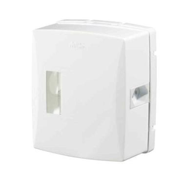 Imagem de Caixa Sobrepor Modular para Ar Condicionado 20A com Tomada 3P - Mectro