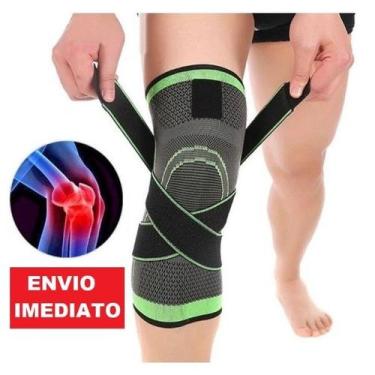 Imagem de Joelheira Estabilizadora De Compressão 360º - Ortopédica Musculação Ba
