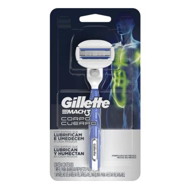 Imagem de Aparelho de Depilar Gillette Mach3 Corpo 1 Unidade