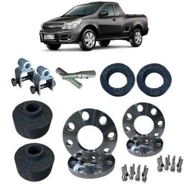 Imagem de Kit Elevação Completa 2 Polegadas com Espaçador Montana - Borfix