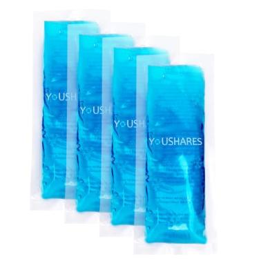 Imagem de YOUSHARES Bolsas de Gelo para Estojo de Viagem com Refrigerador de Insulina-Bolsa de Gelo Reutilizável para Estojo de Viagem para Diabéticos, Mini Bolsas de Gelo Em Gel Adequadas para A Maioria Das Bo