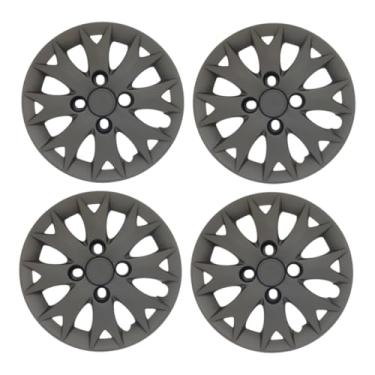 Imagem de Kit 4 Calota Aro 13 Compatível c/Roda Palio Fire Economy Flex - Preto fosco