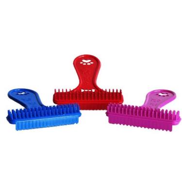 Imagem de Escova Rasqueadeira Rastelo Pente Plastica Escova para Pentear Cachorr