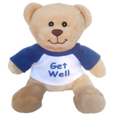 Imagem de Ursinho de pelúcia Hug-a-booboo Get Well 15 cm com camiseta Message