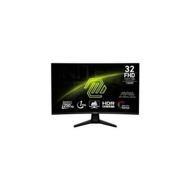 Imagem de Monitor Gamer Curvo MSI 32", FHD, 250Hz, 1ms, VA, Preto - MAG32C6X