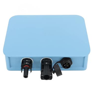 Imagem de Zhjvihx Microinversor Inteligente Solar, Protegão contra -thebretemperatura 24V 60V 220V à Prova D 'água de Liga de Alumínio Micro Inversor Solar para Dor (800W)