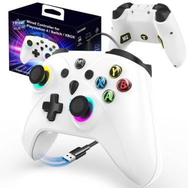 Imagem de Controlador com fio Gamepad UGAME Viper para Xbox/PS4/Switch/PC