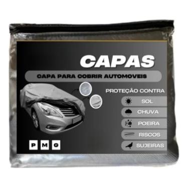 Imagem de Capa para Carro Impermeável Protetora Contra Poeira, Sol e Chuva - Capa de Carro Grossa com Forro Interno, Proteção Total para Veículos(Carros SUV e Camionetes)