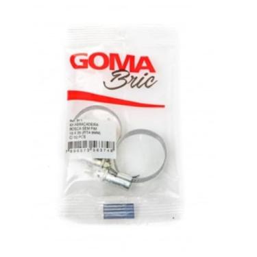 Imagem de Kit Abraçadeira Rosca sem Fim 19 X 25 com 2 Peças Goma
