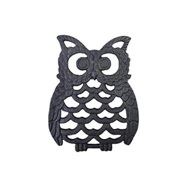 Imagem de Dioche Tapete de Trivet Decorativo de Ferro Fundido Vintage, Suporte para Maconha Quente para Maconha Quente Placemat de Isolamento para Uso da Cozinha Com Design de Padrões Requintado (peixe)