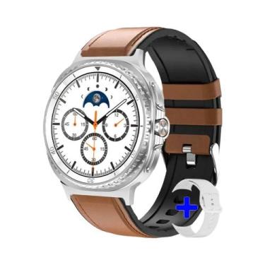 Imagem de Relógio Inteligente Masculino Ultra AMOLED NFC GPS À Prova D'Água Para