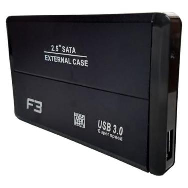 Imagem de Case para HD Externo Sata 2,5" USB 3.0 Até 4TB