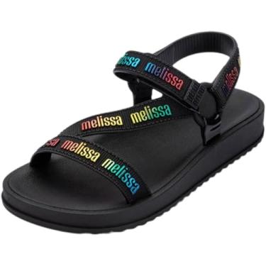 Imagem de Sandália Feminina Conforto Moderna Stripes M Lover Melissa