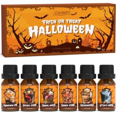 Imagem de Conjunto de óleos essenciais Salubrito Halloween Fragrance Oils 6 perf