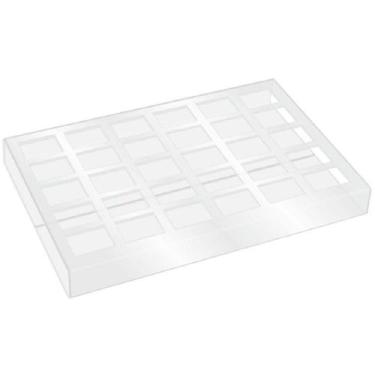 Imagem de Expositor de Esmaltes Transparente com 30 cavidades - Santa Clara