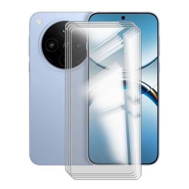 Imagem de [Pacote com 4] para Oppo Find X8 Protetor de tela temperado Galss, HGJTFANY - Alta transparência [dureza 9H] [livre de bolhas] Película protetora de vidro temperado para Oppo Find X8 (6,59 polegadas)