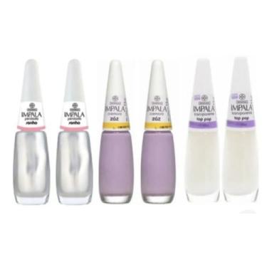 Imagem de Kit Esmalte Impala Sonho, Zaz, Top Pop