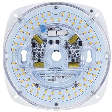 Imagem de Legental Tamanho PCB de 5,5", tamanho total de 6,7", 23W, 5000K, 1800LM, 120V, CRI80, motor de luz LED regulável, kit de luz de retrofit para luz de teto embutida, luz de ventilador de teto, pingente, lanterna, luz de jardim, UL/ES/JA8