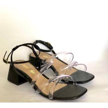 Imagem de Sandália saltinho bloco - Stylus Calçados , 38