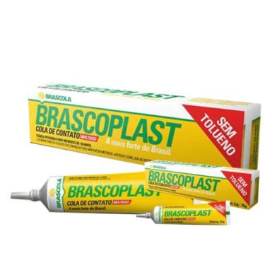 Imagem de Cola brascoplast amarela - Brascola 