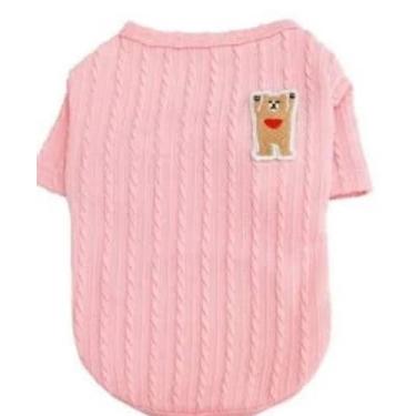 Imagem de Roupa para cachorro pequeno porte rosa