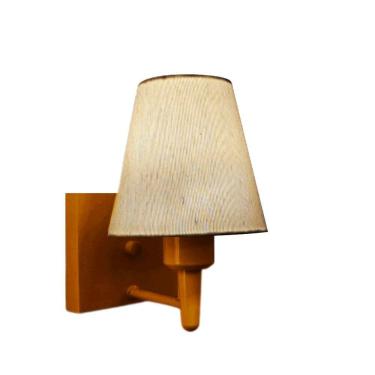 Imagem de Arandela Quadrada Md-2034 Cobre Cúpula em Tecido Cone Linho Bege - Bivolt