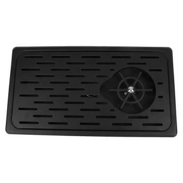 Imagem de OPPWONG Enxaguador de Vidro, Lavador de Copos Enxaguador de Vidro para Pia de Cozinha Com Jarro de água Dreno Bandeja de Gotejamento Barra de Aço Inoxidável de para Pia Lavadora de Copos Lavagem de