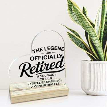 Imagem de Placa decorativa de acrílico com suporte presentes para homens e mulheres, decorações de mesa para mãe, pai, avó, amigos (2381)